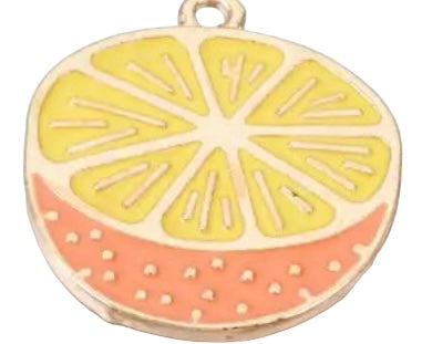 Orange with gold back