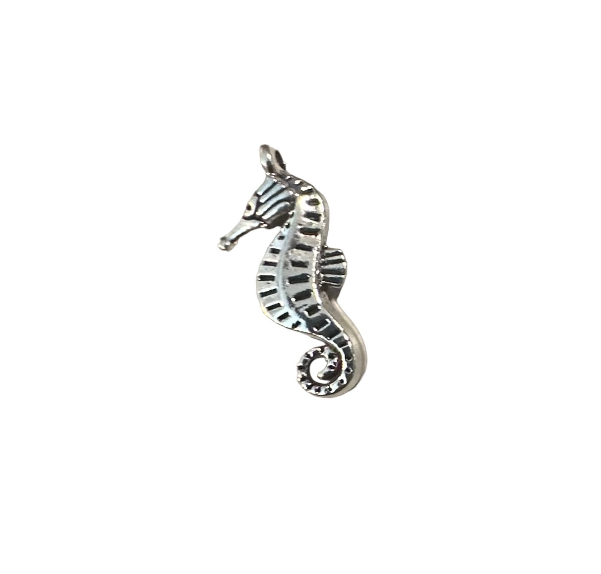 Silver seahorse