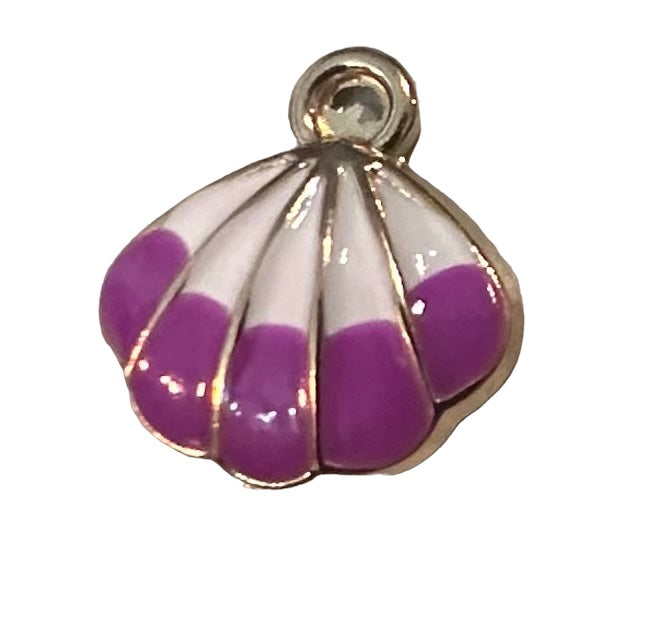 Gold/purple/ white shell
