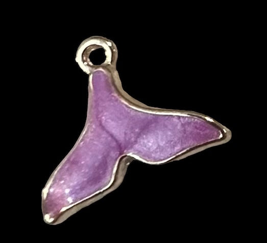 Purple whale tail