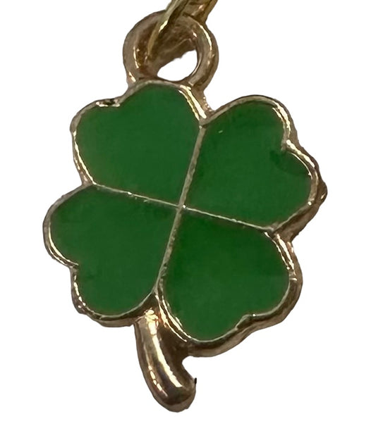 Gold/light green clover